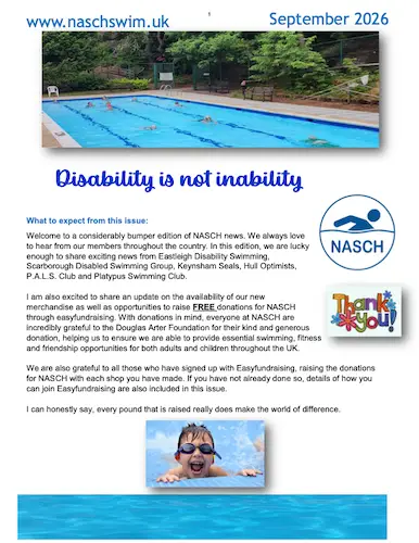 NASCH Newsletter September 2026